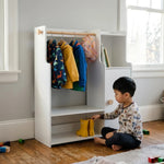 Armoire Vestiaire Montessori, Penderie Basse pour Enfant - Vignette | Royaume Montessori - Jouets Educatifs Montessori
