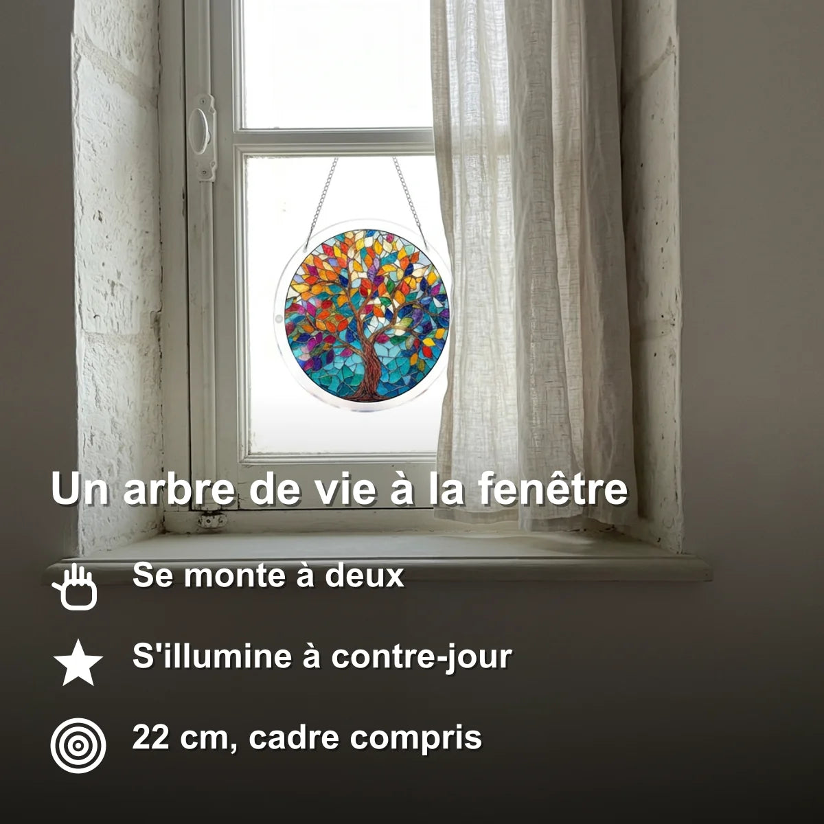 attrape-soleil-vitrail-arbre-de-vie-benefice-04 Attrape-Soleil Puzzle Vitrail, Arbre de Vie et Paysages