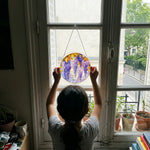 Attrape-Soleil Puzzle Vitrail, Fleurs - Vignette | Royaume Montessori - Jouets Educatifs Montessori