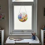 Attrape-Soleil Puzzle Vitrail, Fleurs - Vignette | Royaume Montessori - Jouets Educatifs Montessori
