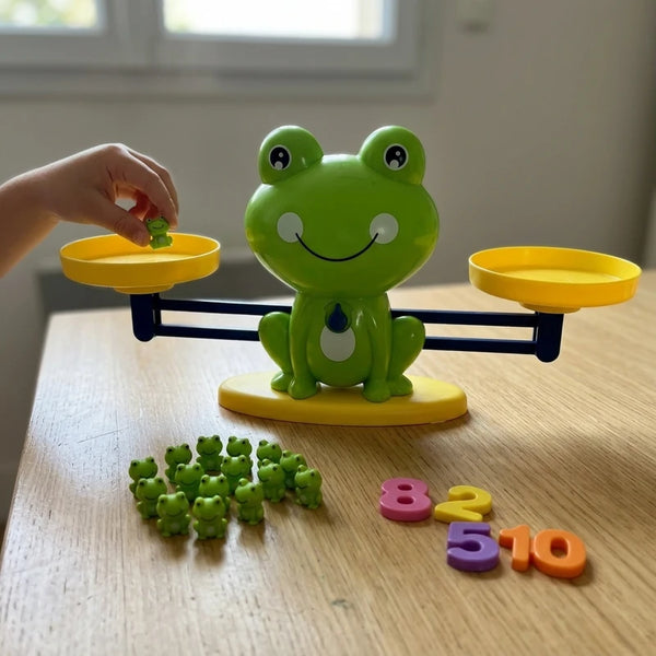 balance-grenouille-calcul-lifestyle-01 Balance Grenouille pour Apprendre à Compter, 20 Grenouilles et 10 Chiffres