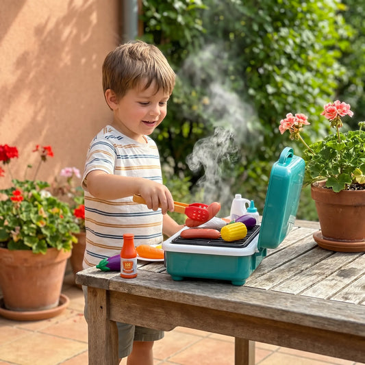 Barbecue Éducatif Montessori pour Enfant