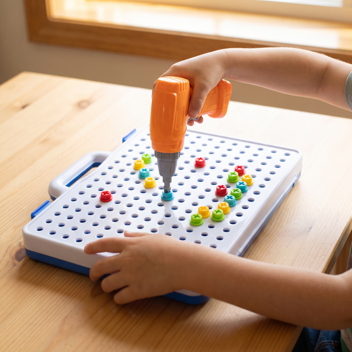 base-02 Jeu De Construction <br> Bricolage Montessori
