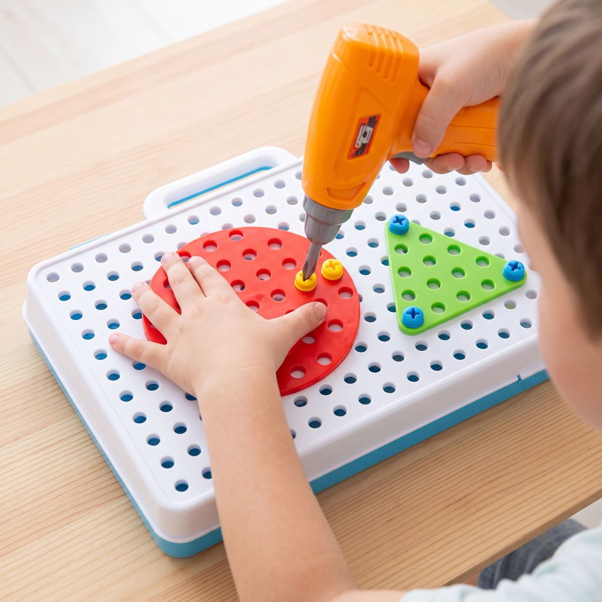 base-04 Jeu De Construction <br> Bricolage Montessori