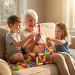 Montessori Magnetic Building Block - Vignette | Royaume Montessori - Jouets Educatifs Montessori