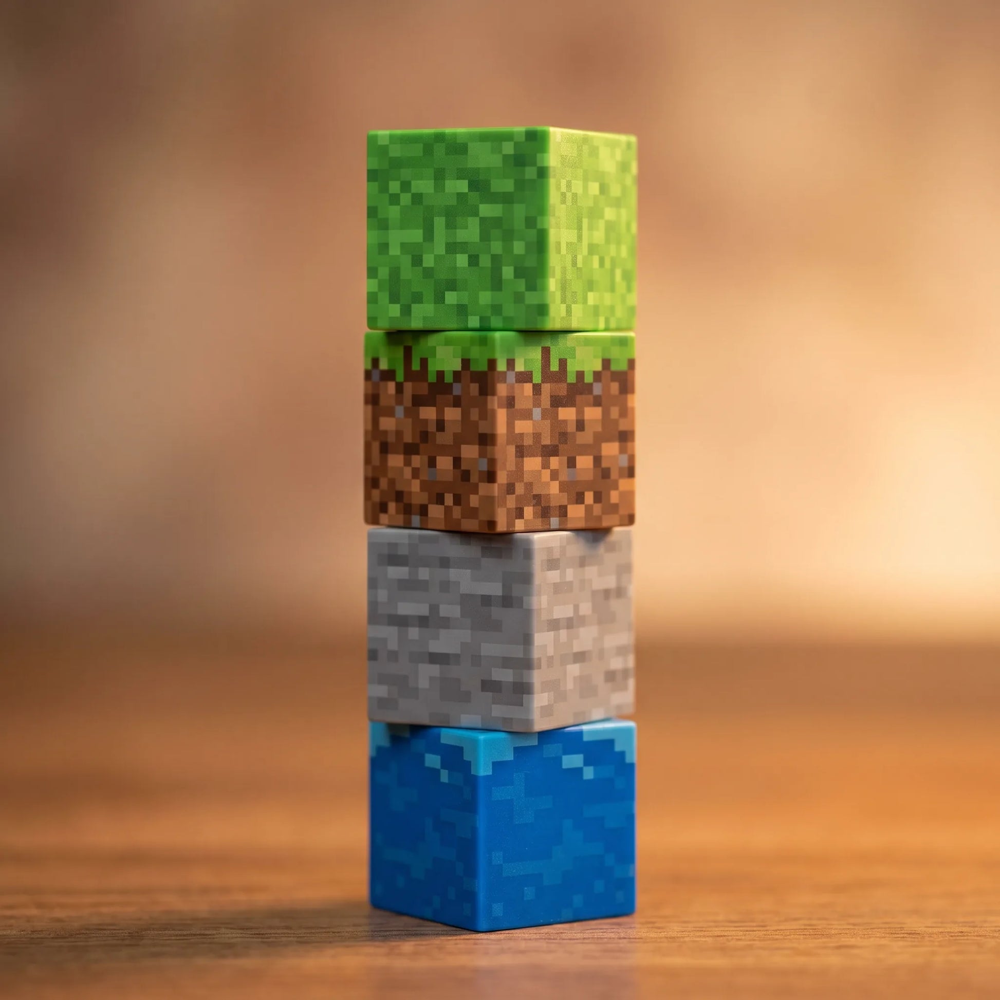 Bloc de Construction Magnétique Style Minecraft