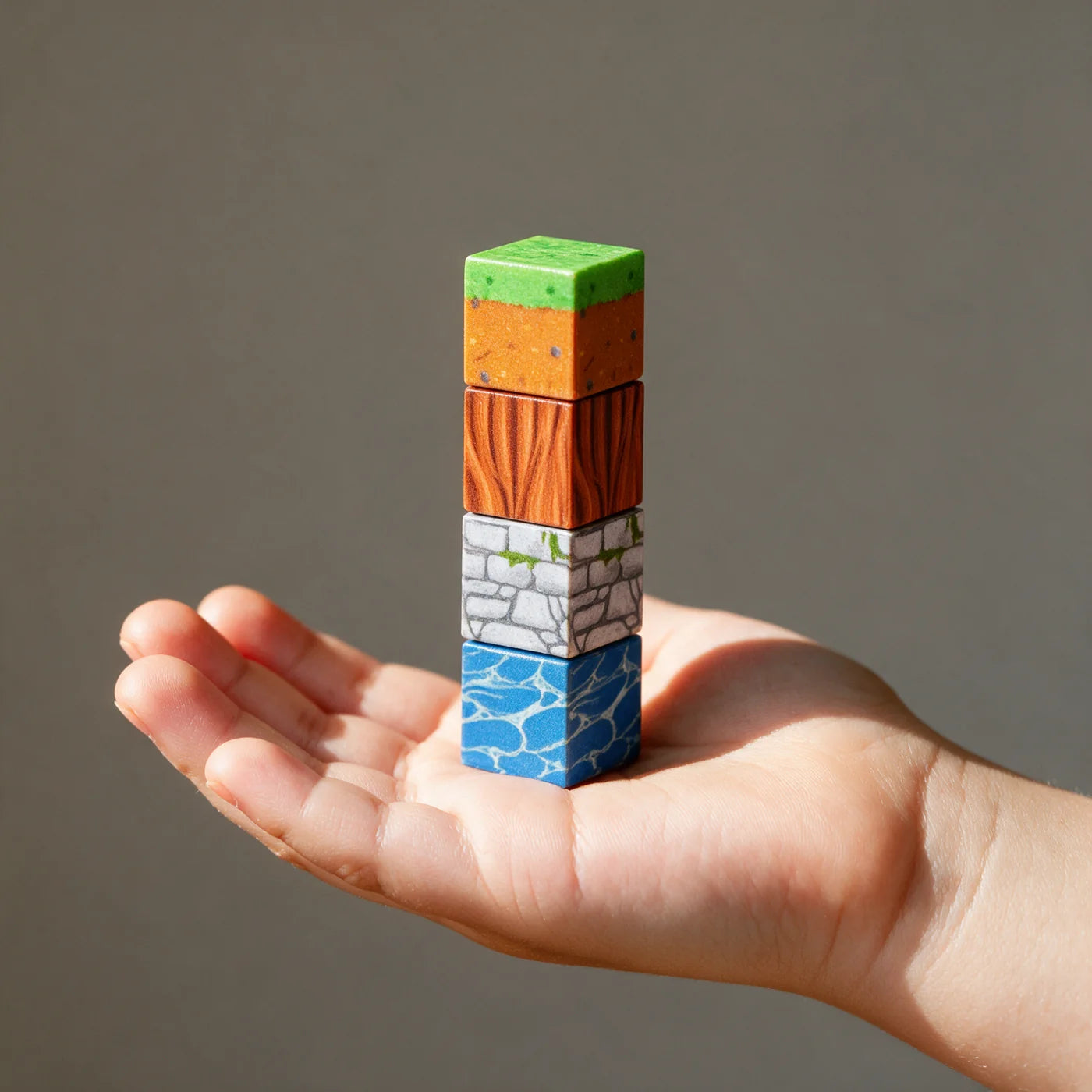 blocs-construction-magnetiques-echelle-02 Bloc de Construction Magnétique Style Minecraft