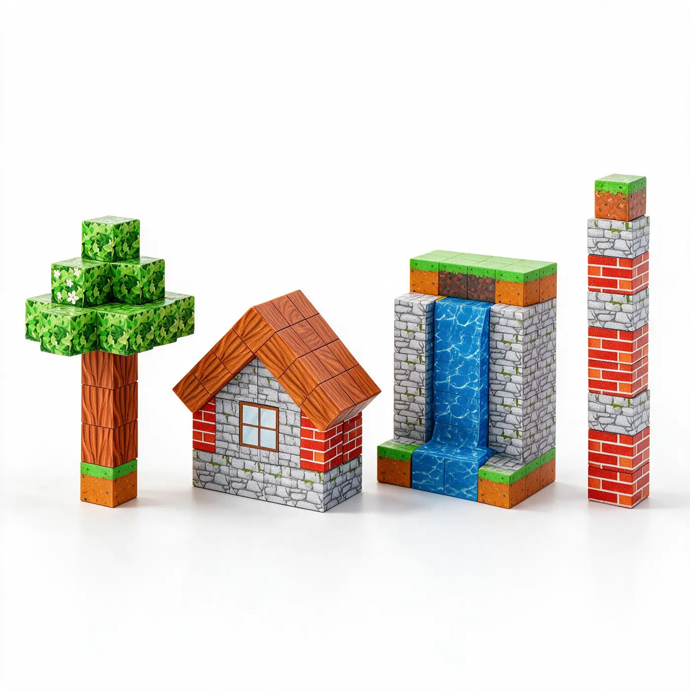 blocs-construction-magnetiques-usages-06 Bloc de Construction Magnétique Style Minecraft