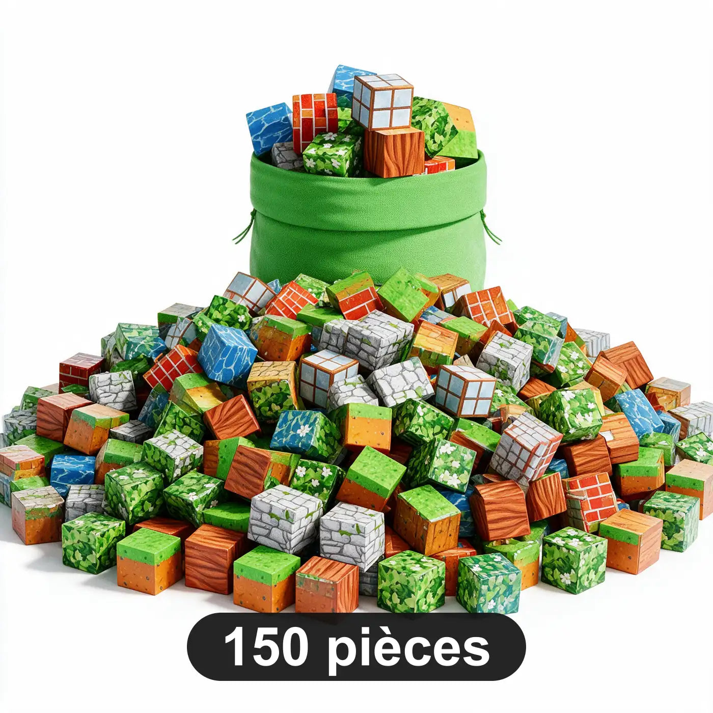 blocs-construction-magnetiques-variante-150-14 Bloc de Construction Magnétique Style Minecraft