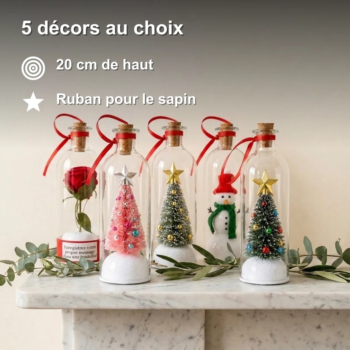 bouteille-message-vocal-noel-cinq-decors-04 Bouteille à Message Vocal de Noël