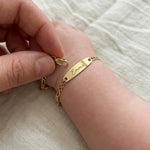 Bracelet Bébé Personnalisé Prénom Gravé, Acier Inoxydable - Vignette | Royaume Montessori - Jouets Educatifs Montessori