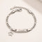 Bracelet bebe argent a breloque etoile