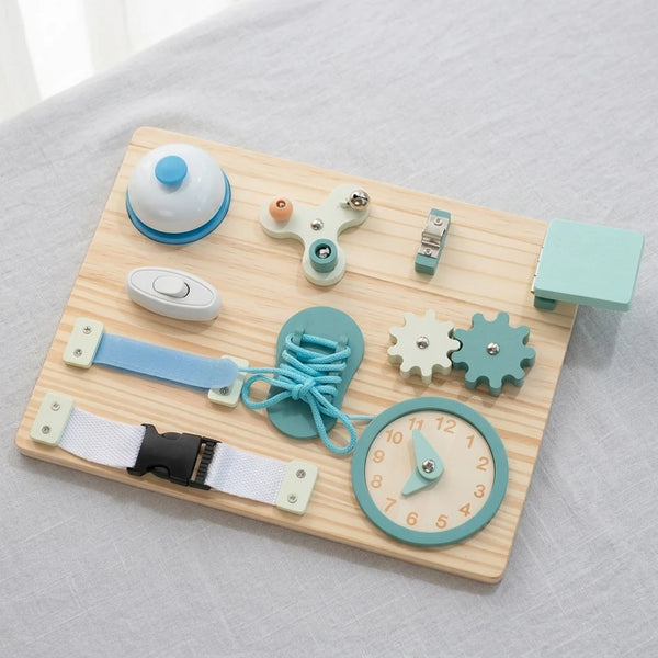 busy-board-voyage-bleu-identification-13 Busy Board de Voyage en Bois, 12 Activités