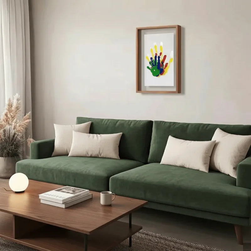 Cadre Empreintes de Mains Enfant