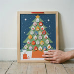Calendrier de l'Avent en Bois à Décorer - Vignette | Royaume Montessori - Jouets Educatifs Montessori