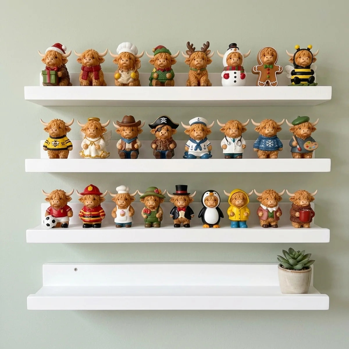 calendrier-avent-vache-highland-collection-etagere-09 Calendrier de l'Avent Vaches Highland, 24 Figurines