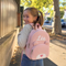 Cartable fille à personnaliser rose