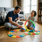 Looping Track car circuit - Vignette | Royaume Montessori - Jouets Educatifs Montessori