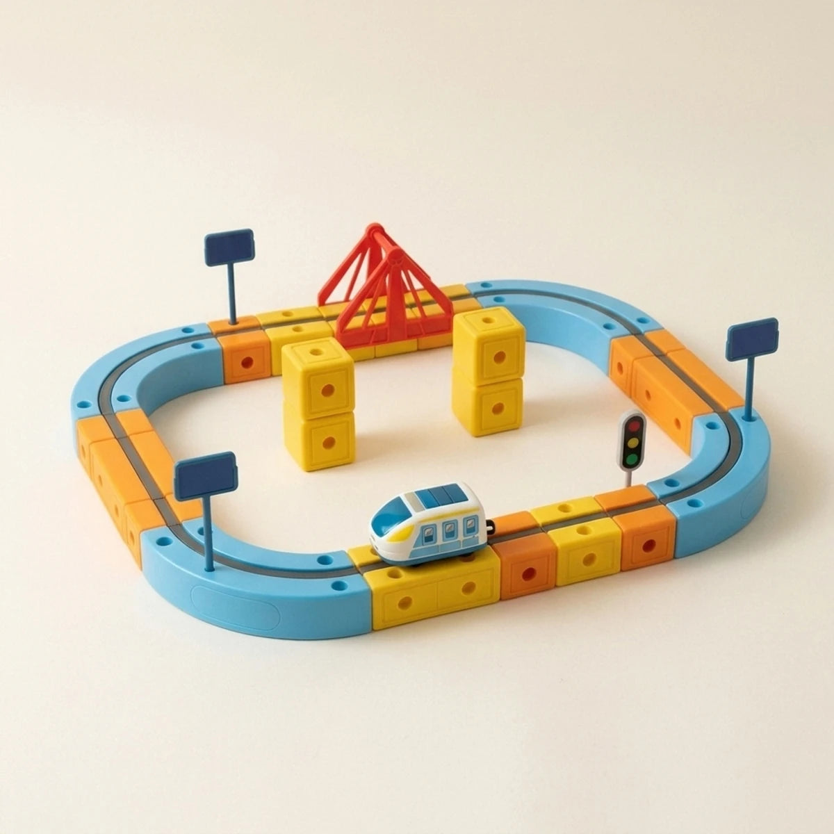 circuit-train-magnetique-variante-13 Circuit de Train Spatial 3D Montessori