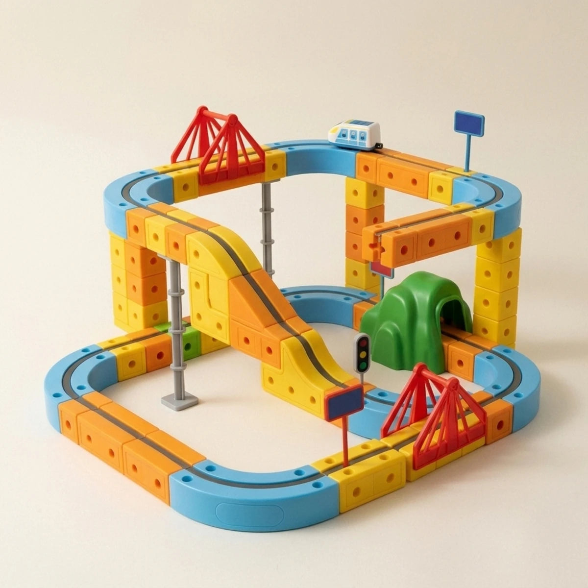 circuit-train-magnetique-variante-15 Circuit de Train Spatial 3D Montessori