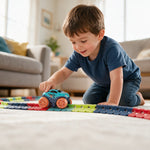 Looping Track car circuit - Vignette | Royaume Montessori - Jouets Educatifs Montessori