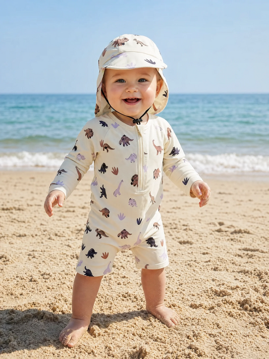 Ensemble maillot de bain anti-Uv pour Bébé