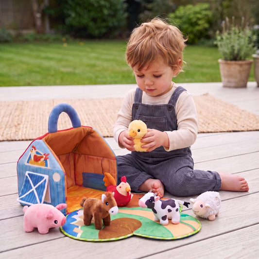 ferme-peluche1 Peluche Ferme Éducative Portable Montessori