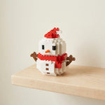 Figurine de Noël en Micro-Briques à Construire - Vignette | Royaume Montessori - Jouets Educatifs Montessori