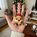 Figurine de Noël en Micro-Briques à Construire - Vignette | Royaume Montessori - Jouets Educatifs Montessori