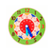 Horloge 24h Montessori en Bois Vert