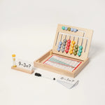 Jeu de Calcul et de Lettres en Bois - Vignette | Royaume Montessori - Jouets Educatifs Montessori