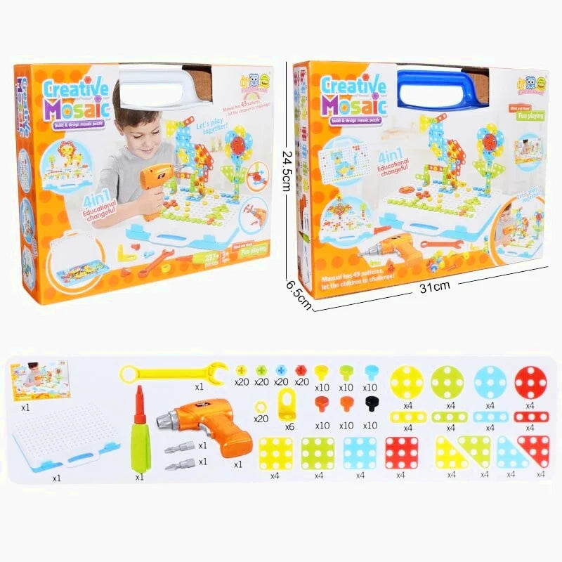 Jeu De Construction <br> Bricolage Montessori