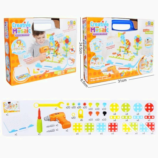 Jeu De Construction <br> Bricolage Montessori - Royaume Montessori - Jouets Educatifs Montessori