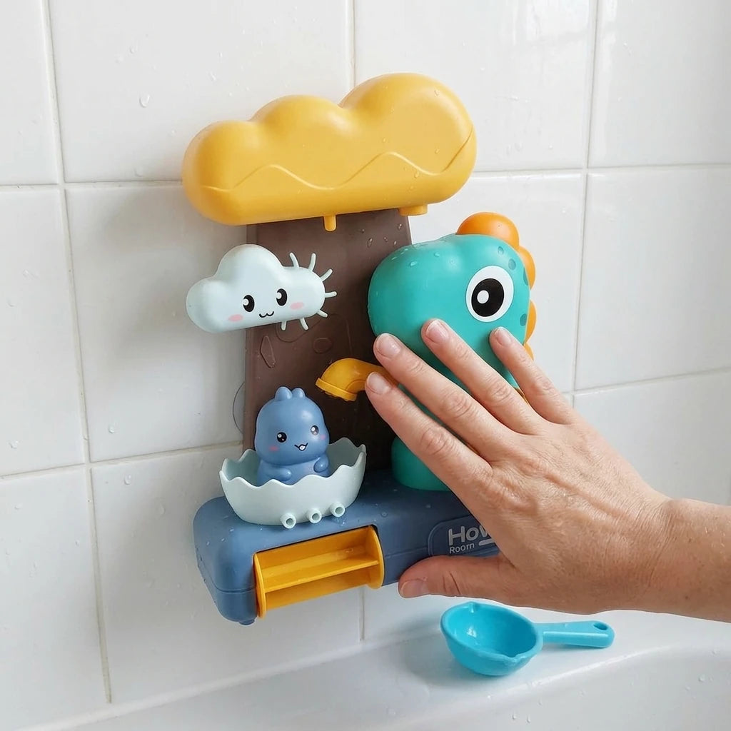 jouet-bain-dinosaure-arroseur-echelle-02 Jouet de Bain Dinosaure Arroseur Montessori