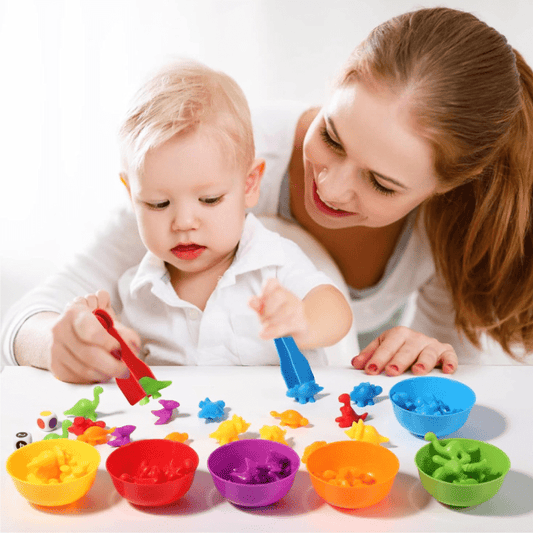 Kit de Tri Montessori : Apprendre avec les Dinosaures