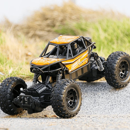 Jouet Voiture Tout Terrain Télécommandée pour Enfant Orange