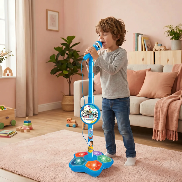 karaoke-enfant-bleu-lifestyle Kit de Karaoké pour enfant