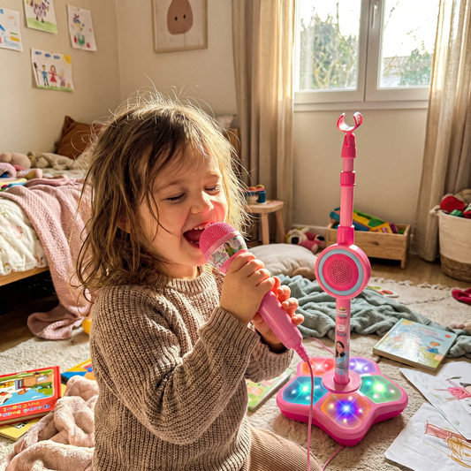 Kit de Karaoké pour enfant Rose