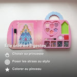 Kit Peinture Diamant Enfant, Mallette Princesses à Strass - Vignette | Royaume Montessori - Jouets Educatifs Montessori