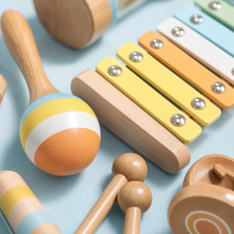 Kit D'instruments En bois Montessori