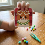 Kit Créatif Pompons Animaux à Coller - Vignette | Royaume Montessori - Jouets Educatifs Montessori
