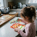 Kit Créatif Pompons Animaux à Coller - Vignette | Royaume Montessori - Jouets Educatifs Montessori