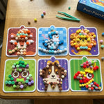 Kit Créatif Pompons Animaux à Coller - Vignette | Royaume Montessori - Jouets Educatifs Montessori