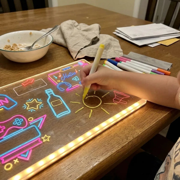 lampe-dessin-led-lifestyle-03 Lampe à Dessiner LED pour Enfant