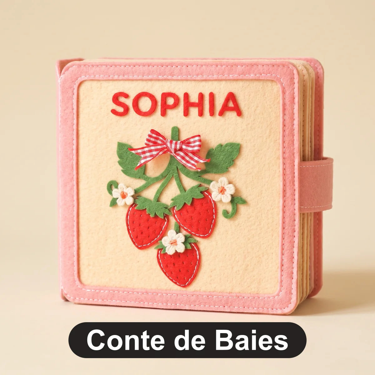 livre-activite-feutrine-bebe-variante-conte-de-baies-15 Livre d'Activités en Feutrine Personnalisé au Prénom