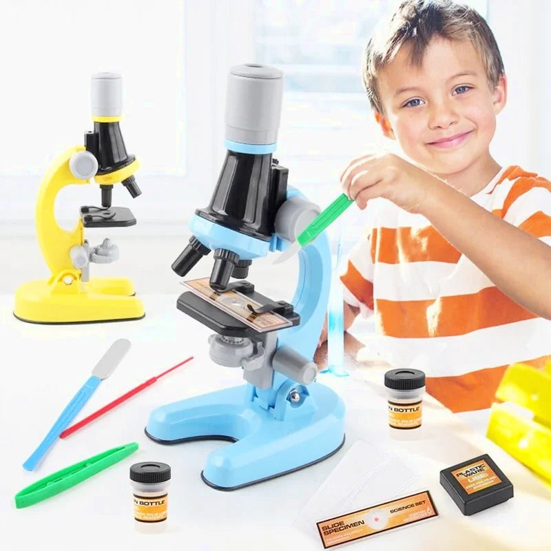 Microscope Pour Enfant - Royaume Montessori - Jouets Educatifs Montessori