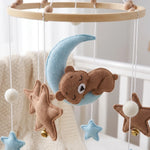Mobile de lit bébé en bois, thème Ciel - Vignette | Royaume Montessori - Jouets Educatifs Montessori