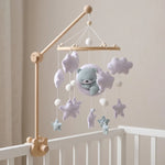 Mobile de lit bébé en bois, thème Ciel - Vignette | Royaume Montessori - Jouets Educatifs Montessori