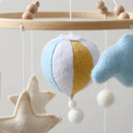 Mobile de lit bébé en bois, thème Ciel - Vignette | Royaume Montessori - Jouets Educatifs Montessori