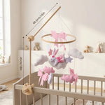 Mobile de lit bébé en bois, thème Forêt - Vignette | Royaume Montessori - Jouets Educatifs Montessori
